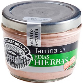 Pate a las finas hierbas CASA TARRADELLAS frasco 125 grs